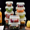  Glass food preservation boxes make home food storage more convenient and enjoyable